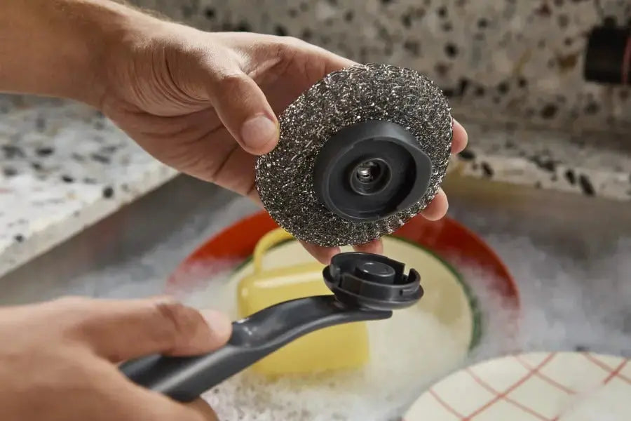 Joseph Joseph SinkTech Steel scourer replacement heads - Pack of 2  Cleaning Supplies