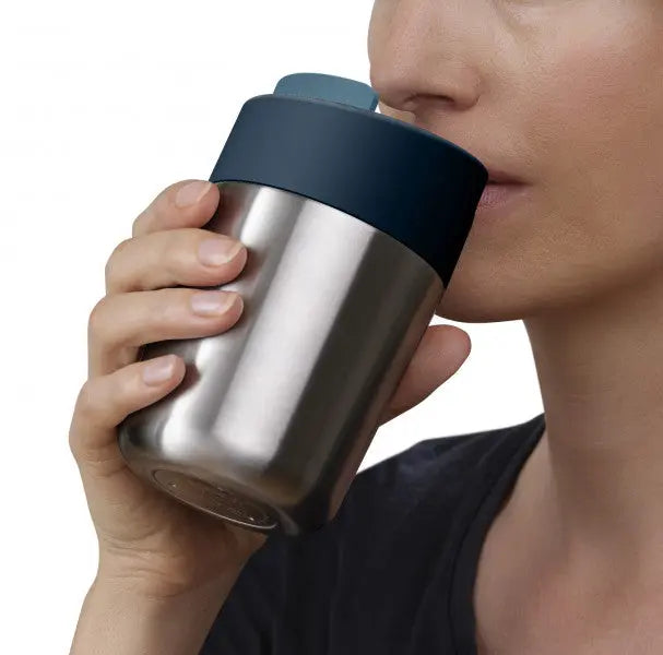 Joseph Joseph Sipp Steel Travel mug - 340 ml (12 fl. oz) - Anthracite  Travel Mugs