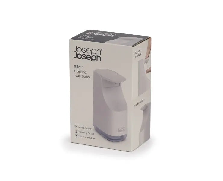 Joseph Joseph Slim Compact Soap Pump - Ecru  Bathroom Accessories