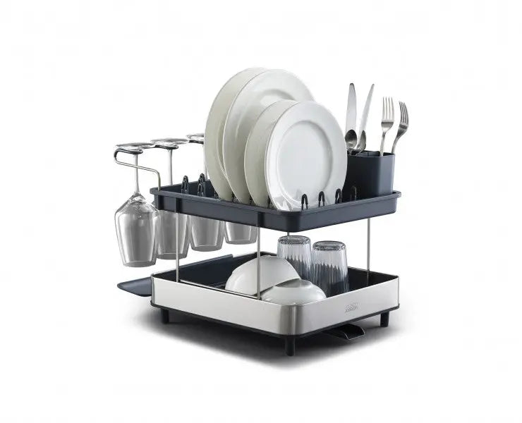 Joseph Joseph Steel 2-Tier Dish Rack  Dish Racks