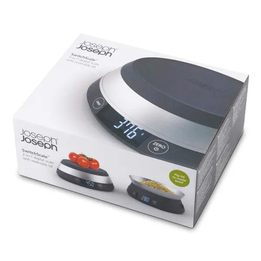 Joseph Joseph Switch Scale Grey  Kitchen Scales