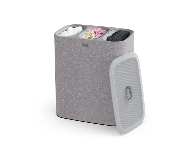 Joseph Joseph Tota 90L Laundry Separation Basket - Grey  Laundry Baskets