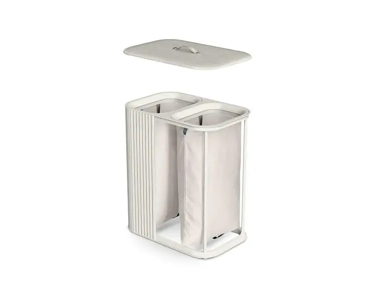 Joseph Joseph Tota Luxe 90L Laundry Basket (Ecru)