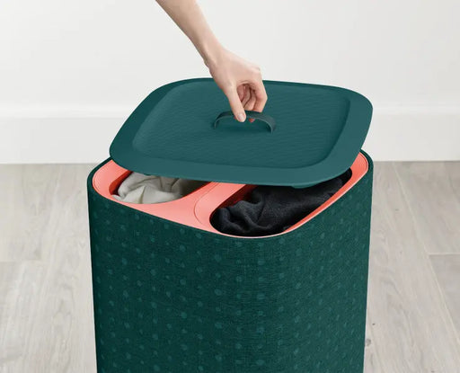 Joseph Joseph Tota Pop 60L Laundry Seperation Basket - Green  Laundry Baskets