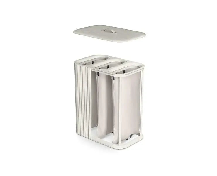 Joseph Joseph Tota Trio Luxe 90L Laundry Basket (Ecru)