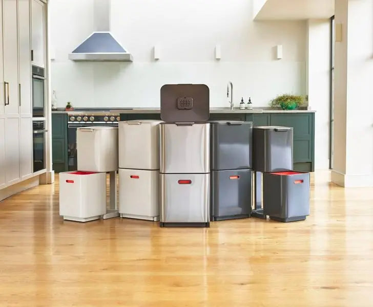 Joseph Joseph Totem Compact 40L Bin (Stone)