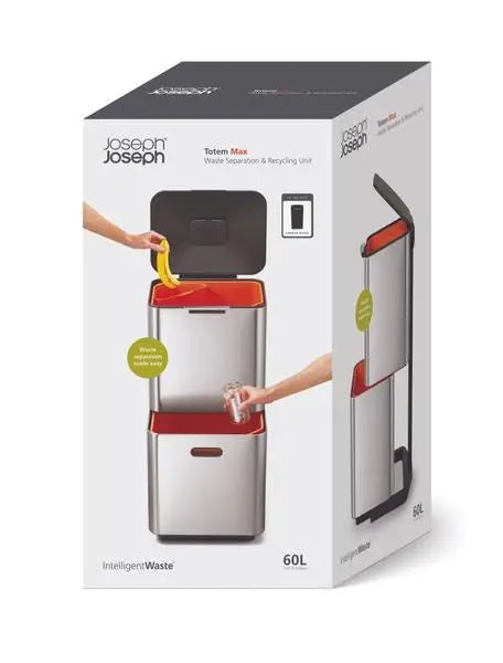 Joseph Joseph Totem Max 60-litre - Carbon Black