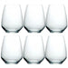 Luigi Bormioli Atelier Stemless Cabernet 670ml  Wine Glasses