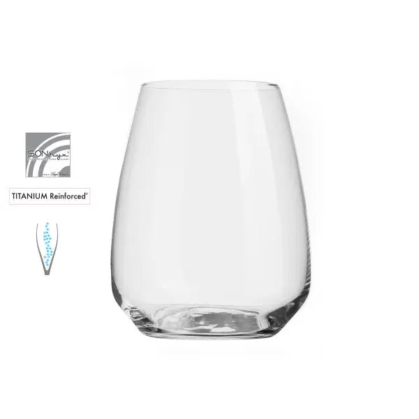 Luigi Bormioli Atelier Stemless Riesling 400ml  Wine Glasses