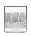 Luigi Bormioli Diamante Double Old Fashoined 380ml - Set 4  Tumblers