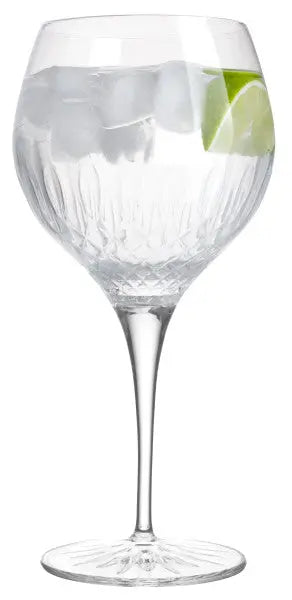 Luigi Bormioli Diamante Gin Glass 650ml - Set 4  Cocktail Glasses