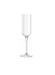 Luigi Bormioli Jazz Flute 210ml - Set 4  Wine Glasses