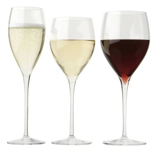 Luigi Bormioli Magnifico 320ml Flute Set 4  Wine Glasses