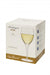 Luigi Bormioli Michelangelo Masterpiece Gold Wine 380ml - Set 4  Wine Glasses
