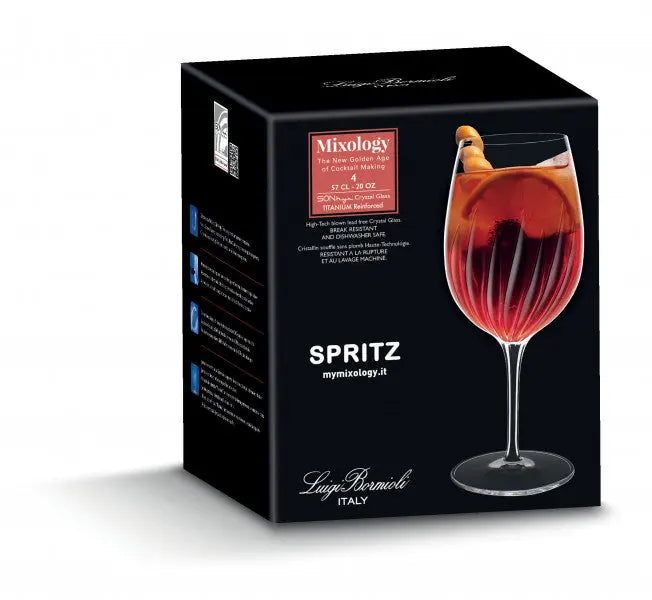 Luigi Bormioli Mixology Spritz 570ml - Set 4  Cocktail Glasses