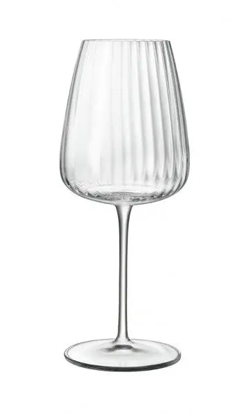 Luigi Bormioli Optica Chardonnay 550ml - Set 4  Wine Glasses