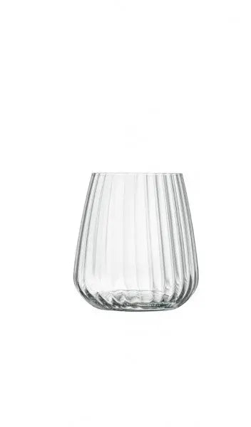 Luigi Bormioli Optica Stemless 450ml - Set 4  Wine Glasses