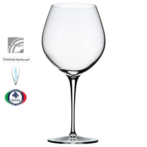 Luigi Bormioli Vinoteque Pinot Wine Glass 660ml - Set 2  Wine Glasses