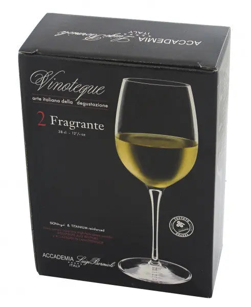 Luigi Bormioli Vinoteque Sauvignon Wine Glass 380ml - Set 2  Wine Glasses