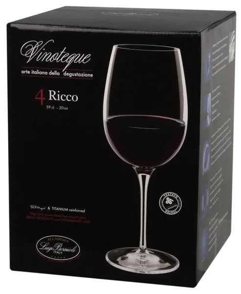 Luigi Bormioli Vinoteque Shiraz Wine Glass 590ml  Wine Glasses