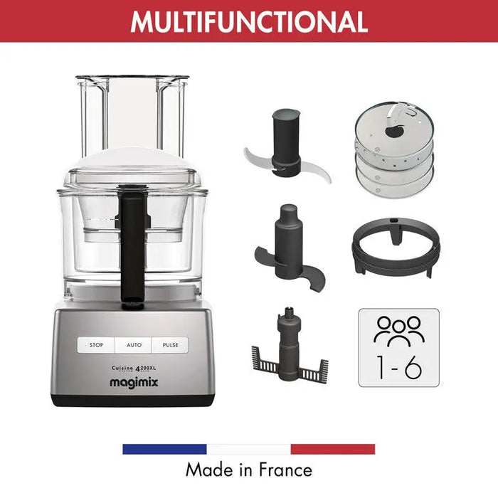 Magimix 4200XL Food Processor – Satin  Food Processors