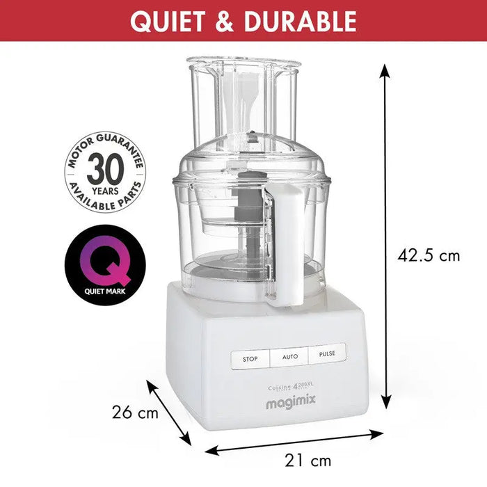 Magimix 4200XL Food Processor – White  Food Processors