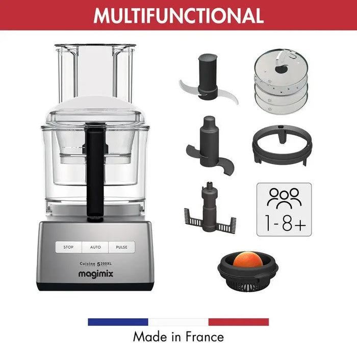 Magimix 5200XL Food Processor – Satin  Food Processors