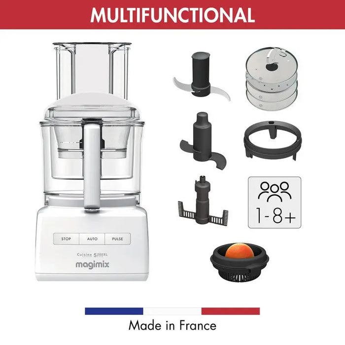 Magimix 5200XL Food Processor – White  Food Processors