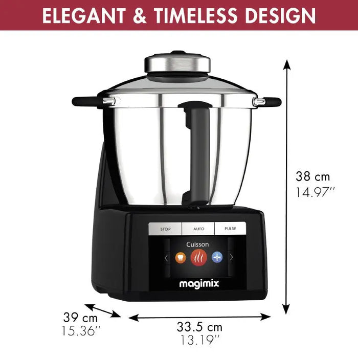 Magimix Cook Expert Induction Cooking Processor – Black  Cooking Processor