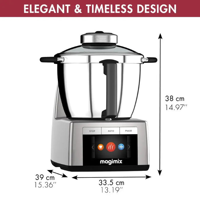 Magimix Cook Expert Induction Cooking Processor – Silver  Cooking Processor