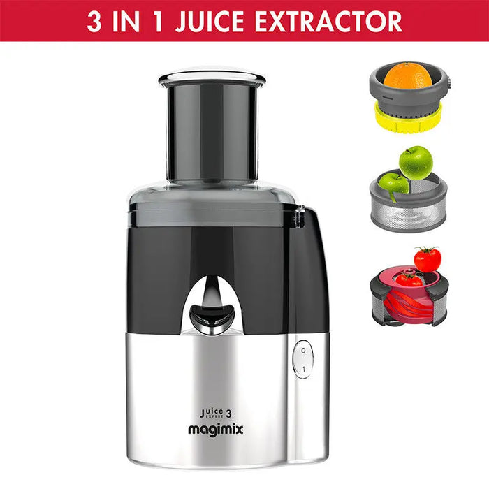Magimix Juice Expert 3 Citrus, Juice & Coulis XL – Satin / Black  Juice Processor