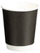 Matthews Double Wall PE Paper Cups Black  Beverage Cup