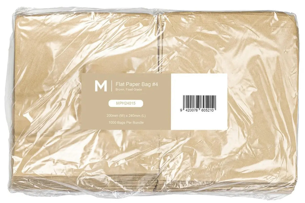 Matthews Flat Brown Paper Bags  Paper Bags