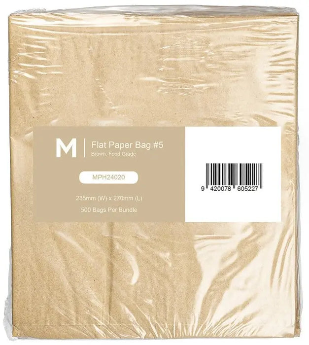 Matthews Flat Brown Paper Bags  Paper Bags