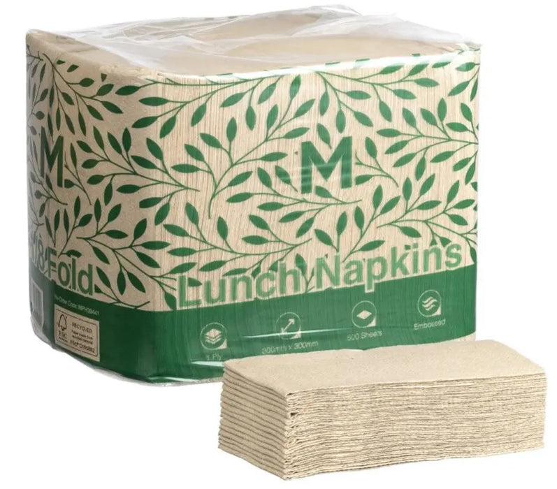 Matthews Lunch Napkins 1/8 Fold - 1 Ply, FSC® Mix  Cocktail Napkins