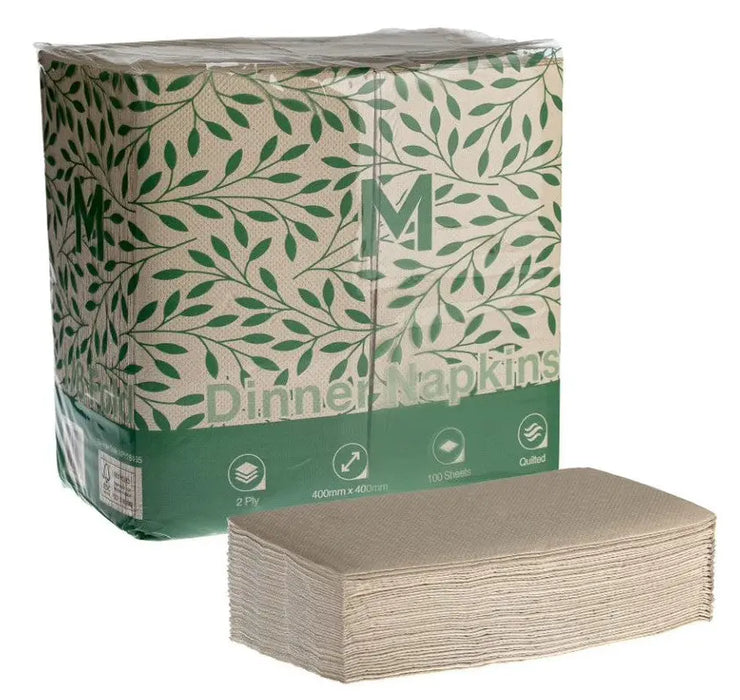 Matthews Quilted Dinner 1/8 Fold - 2 Ply FSC® Mix (800)  Cocktail Napkins