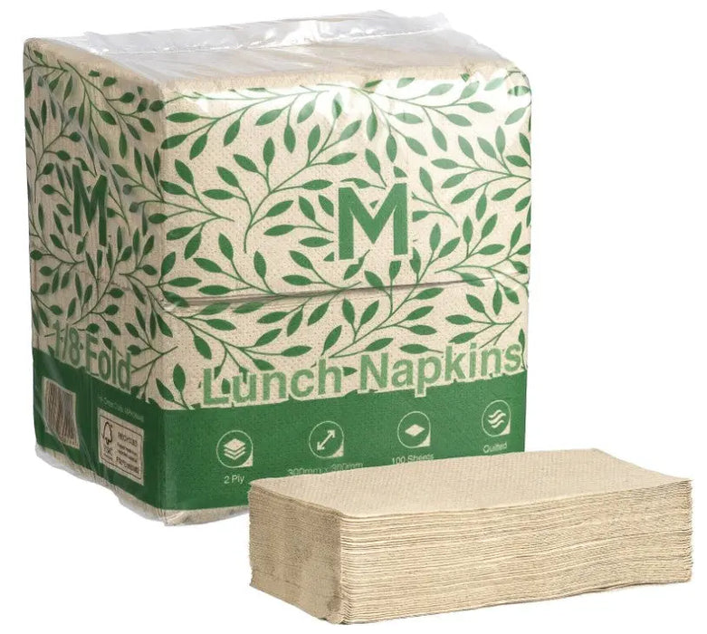 Matthews Quilted Lunch Napkins 1/8 Fold - 2 Ply FSC® Mix (Copy)  Cocktail Napkins