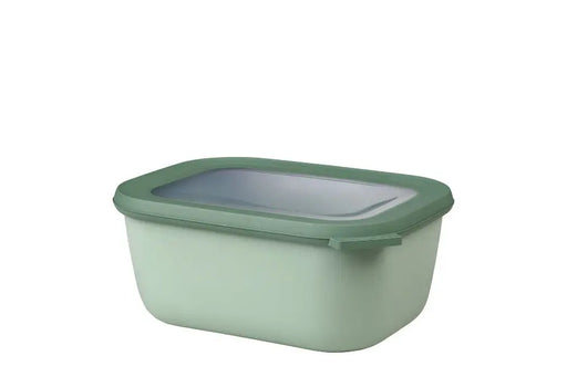 Mepal Cirqula Rectangle 1500ml Nordic Sage  Meal Storage