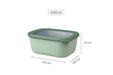 Mepal Cirqula Rectangle 1500ml Nordic Sage  Meal Storage