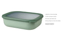 Mepal Cirqula Rectangle 2000ml Nordic Sage  Meal Storage