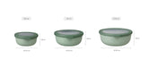 Mepal Cirqula Round Small Set 3 Piece Nordic Sage  Meal Storage