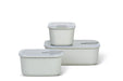 Mepal Easyclip 3-Piece Set Nordic White  Meal Storage