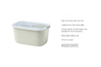 Mepal Easyclip Storage 450ml Nordic White  Meal Storage