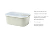 Mepal Easyclip Storage 700ml Nordic White  Meal Storage