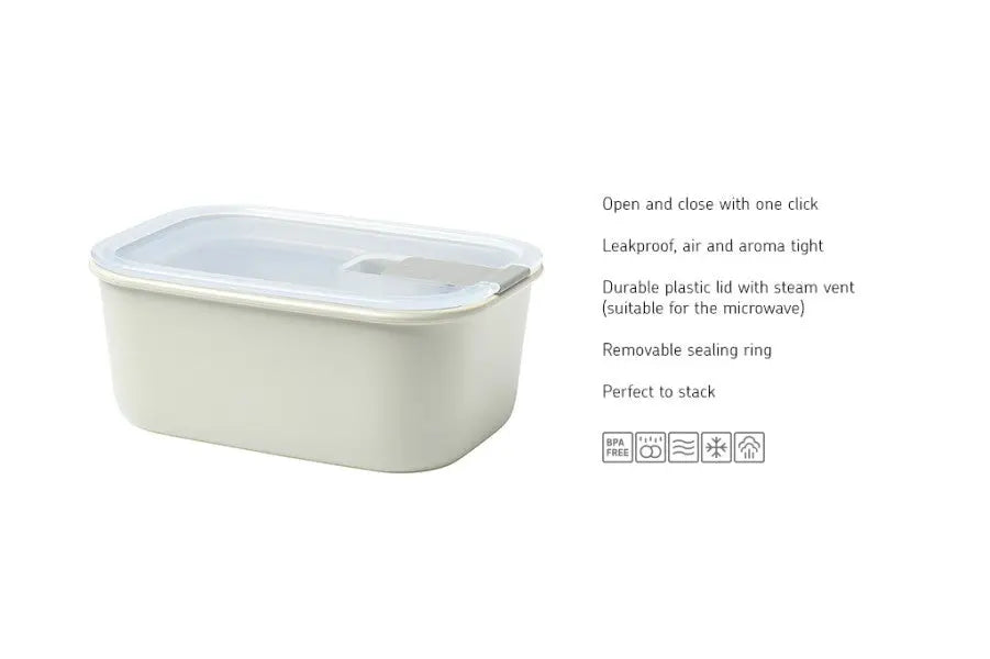 Mepal Easyclip Storage 700ml Nordic White  Meal Storage