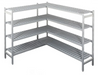 Modular Heavy Duty Aluminium Shelving Full Unit  Shelving