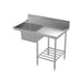 Modular Stainless Dishwasher Inlet Bench  Modular Benches