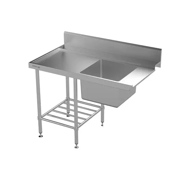 Modular Stainless Dishwasher Inlet Bench  Modular Benches