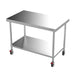 Modular Stainless Mobile Island Work Bench  Modular Benches