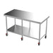 Modular Stainless Mobile Island Work Bench  Modular Benches